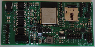 WIBL PCB, version 2.3.1