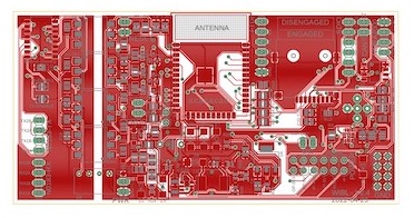 WIBL v 2.4.0 PCB Layour, Top-side